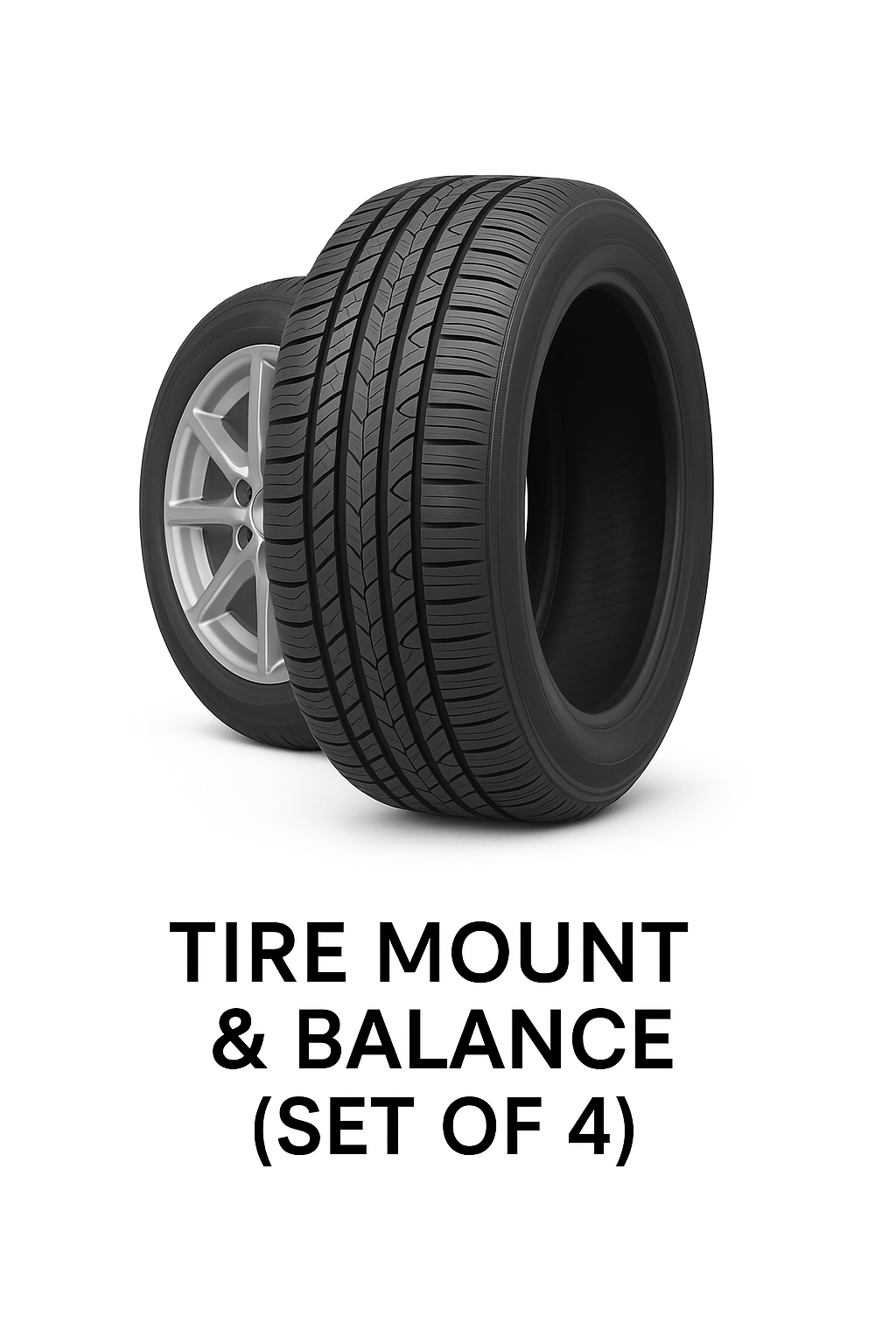Tire Mount & Balance (Set of 4)