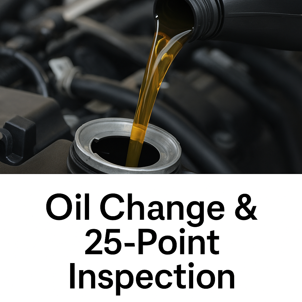 Oil Change & 25‑Point Inspection